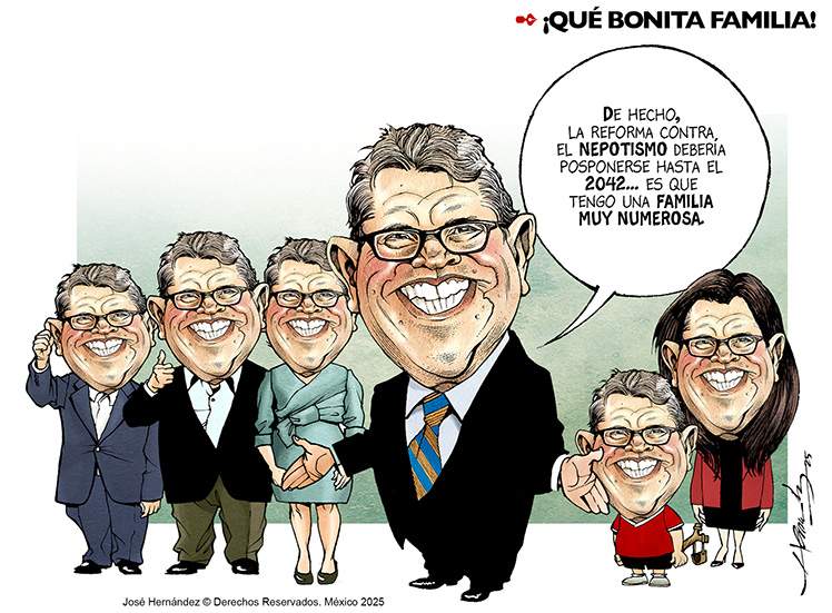 Que bonita familia